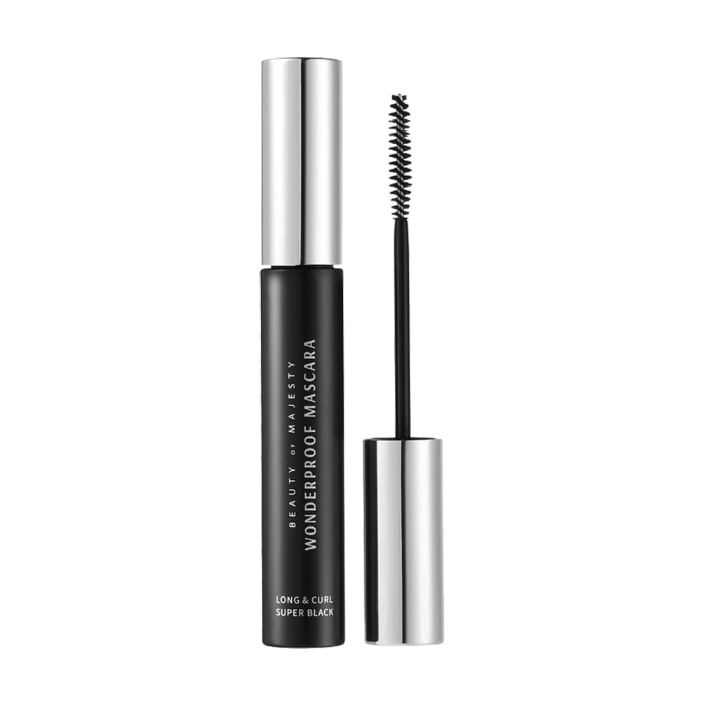 Туш для вій Beauty of Majesty Wonderproof Mascara Long &amp; Curl 01 Super Black, 8 г